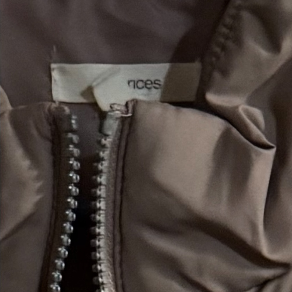 Maurices Quilted Vest in tan - Picture 2 of 2